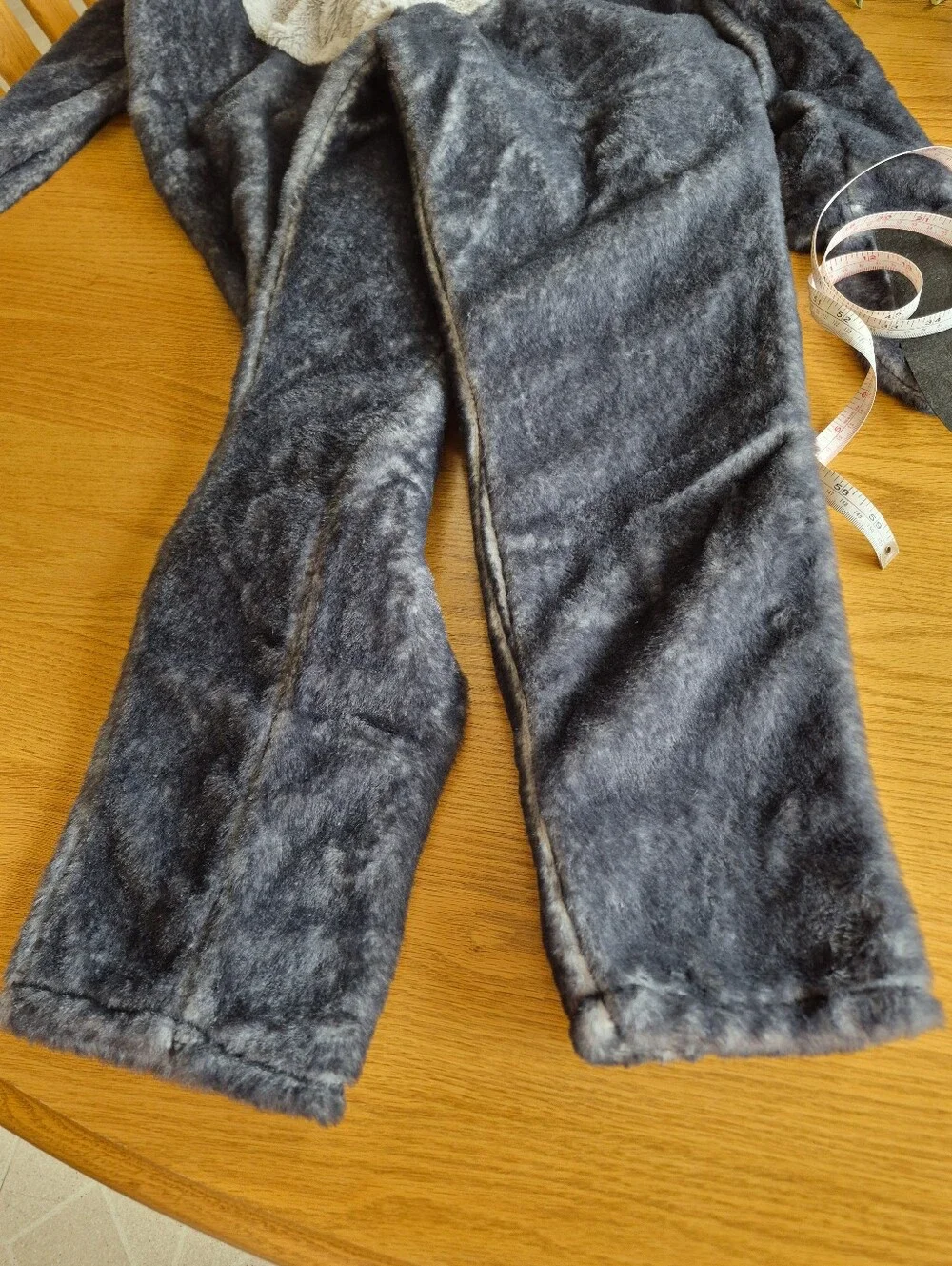 Fun Costumes Kids Halloween Costume Koala Bear Gray Faux Fur Jumpsuit Large